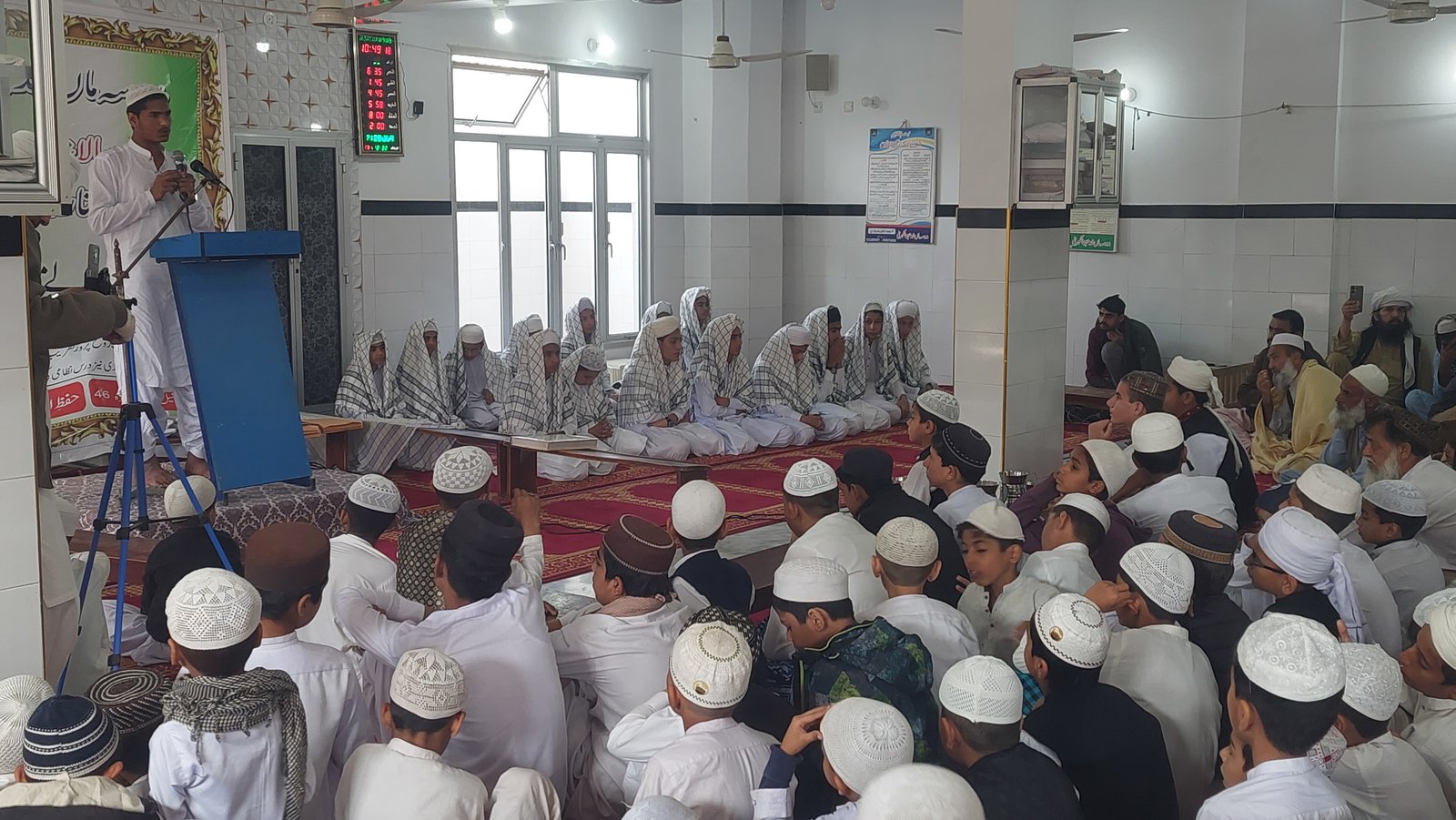 طلبہ کی تلاوت
